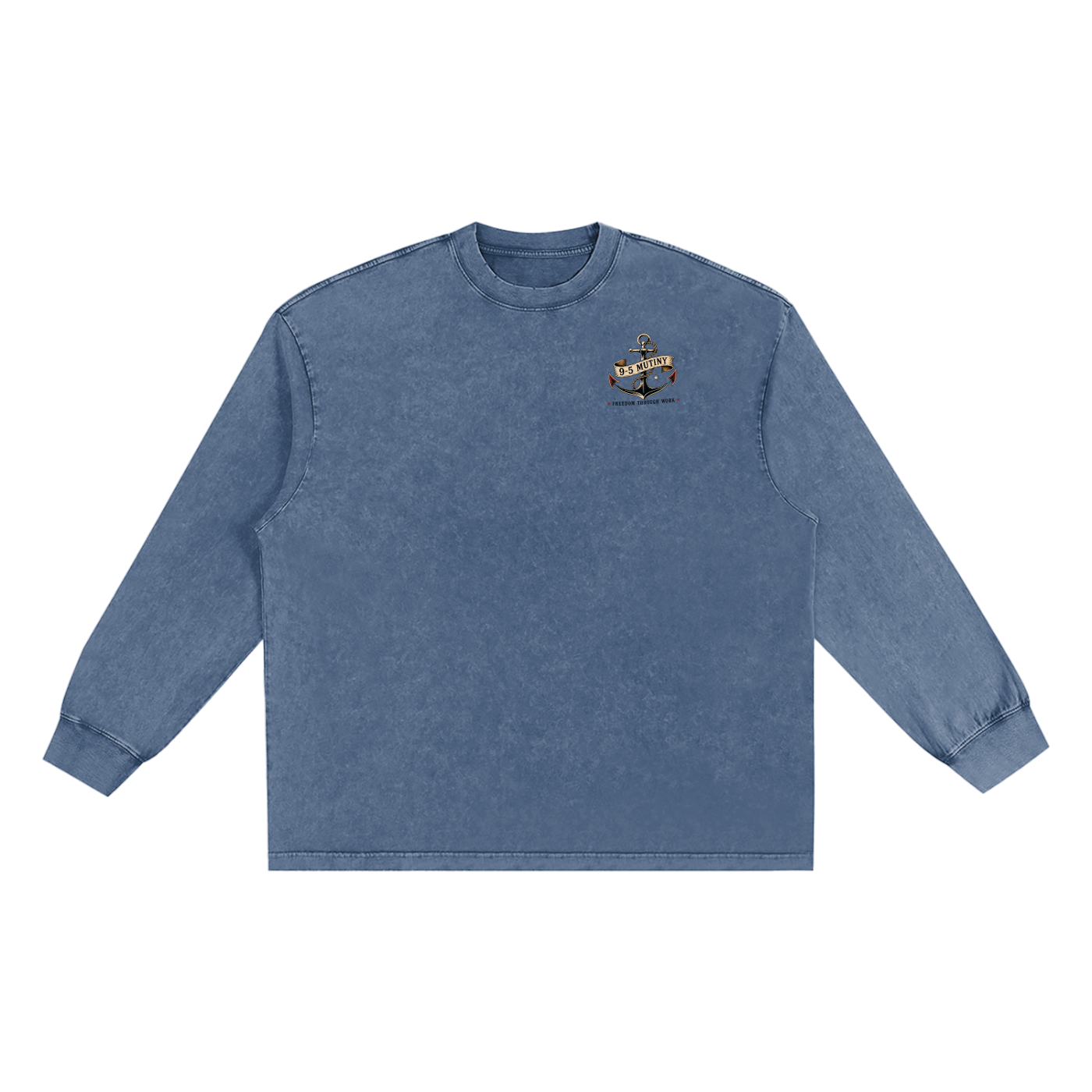 9-5 Mutiny Sea Washed Crew Neck
